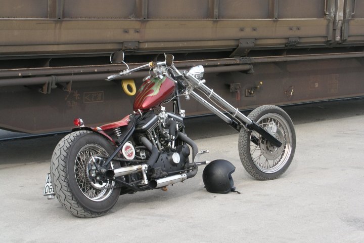 Harley Davidson Chopper Svedese