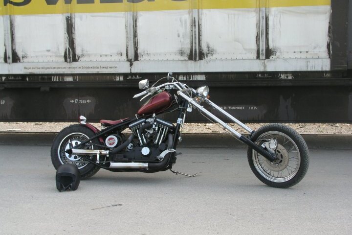 Harley Davidson Chopper Svedese