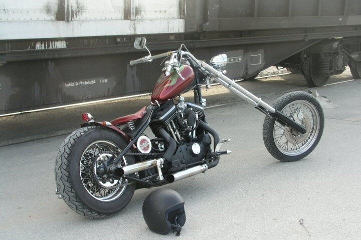 Harley Davidson Chopper Svedese