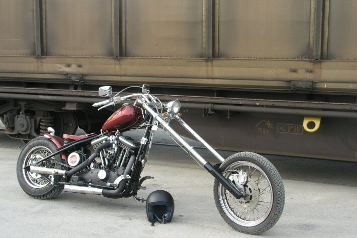 Harley Davidson Chopper Svedese