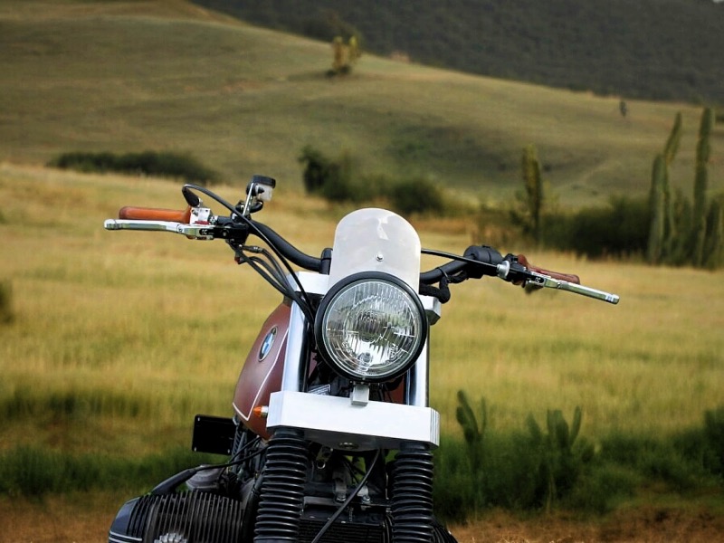 BMW R100 Scramblerbob un po Scrambler e un po Bobber