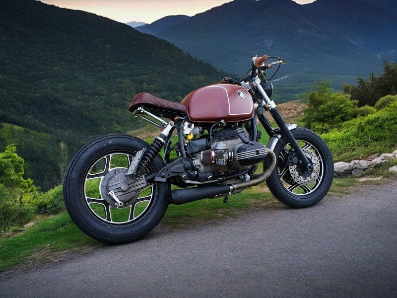 BMW R100 Scramblerbob un po Scrambler e un po bobber