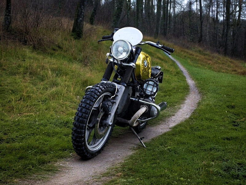 BMW R80 Scrambler Brushed Gold