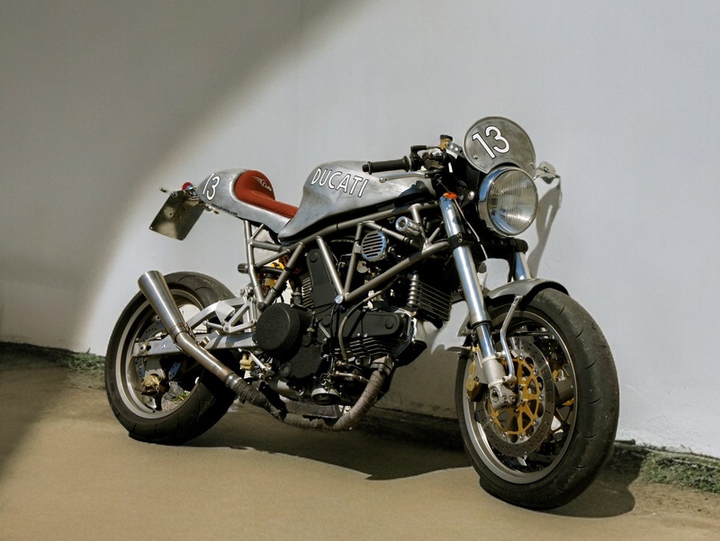 Ducati Super Sport 750 Suicide Alu Café Racer