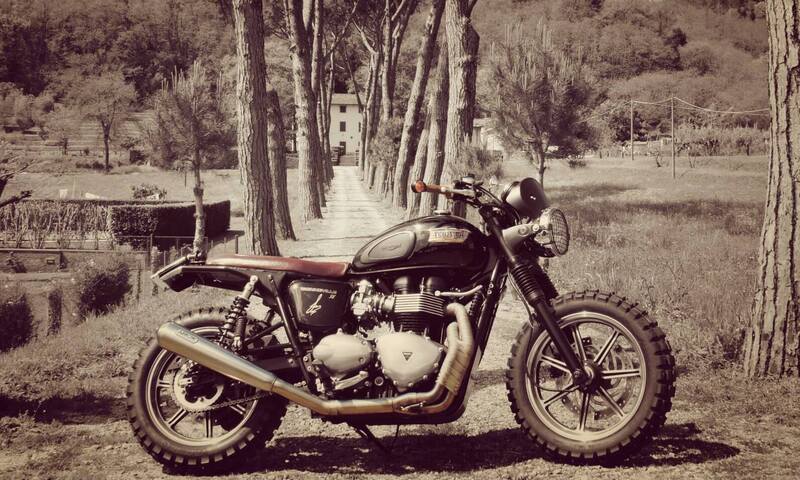 Triumph Bonneville SE Scrambler La Campagnola