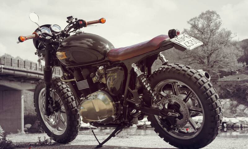 Triumph Bonneville SE Scrambler La Campagnola