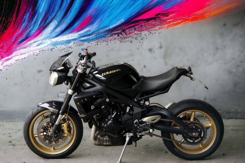 Triumph Street Triple Special coda corta