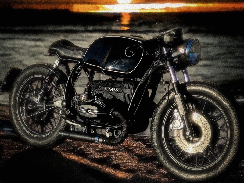 BMW R65 Cafè Racer English style