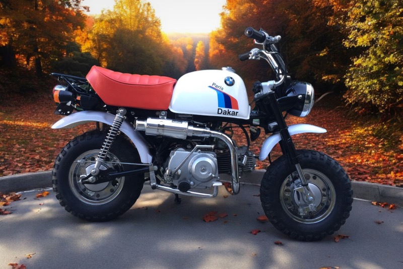 Honda Monkey replica BMW Paris Dakar