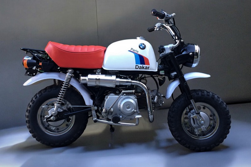 Honda Monkey replica BMW Paris Dakar