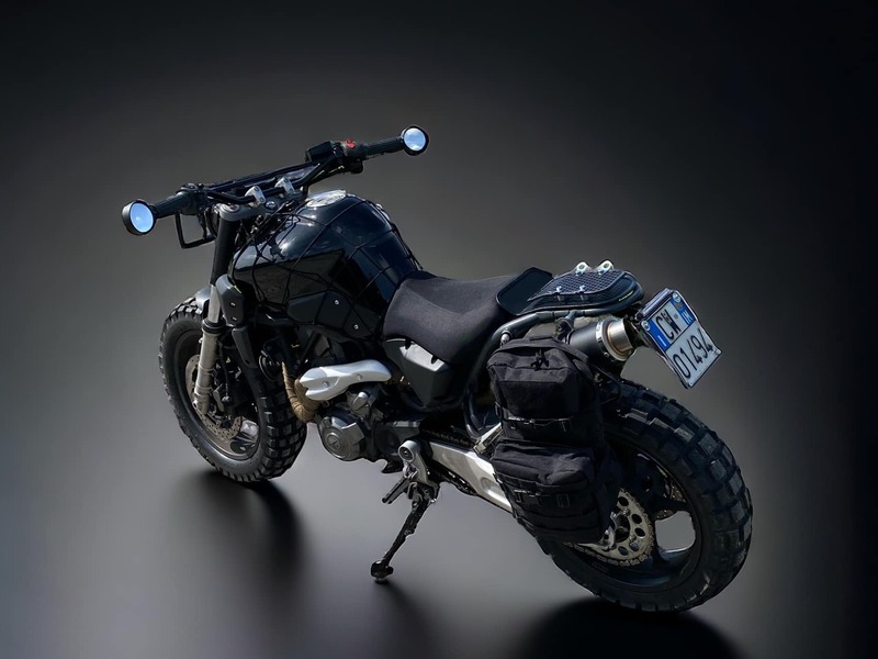 Yamaha MT03 special scrambler all terrain Lenco BearCat